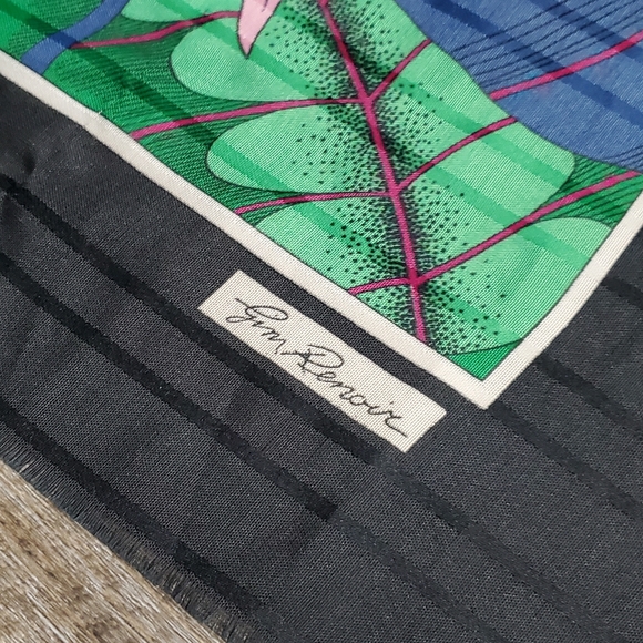 Jim Renoir Cheeta Scarf in Italy ⚜️💚⚜️ - Picture 3 of 5